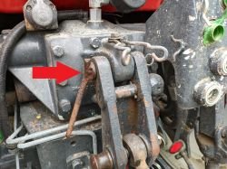 Steyr 8100 - Problem z podnośnikiem