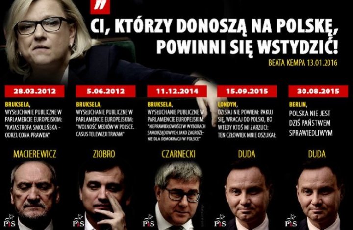Znalezione obrazy dla zapytania Główne obowiązki europosłów PO to donoszenie na własny kraj