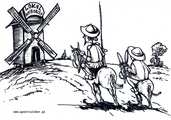 Don Kichot i Sancho Pansa na wyborach - 3obieg.pl - Serwis informacyjny  dziennikarstwa obywatelskiego.