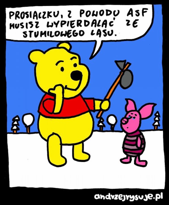Znalezione obrazy dla zapytania andrzej rysuje prosiaczek