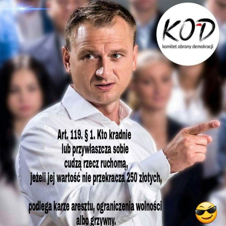Sławomir Cenckiewicz on Twitter: "Uwaga: to jest mem wart 5 tys. zł.! Za  podanie tego mema skazano mnie dziś w Szczecinie (w mieście p. Nitrasa,  który na jedyną rozprawę przybył bez dowodu