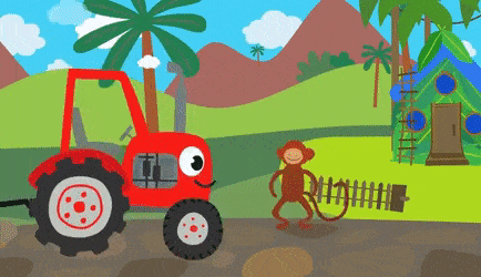 Песенки для детей - Животные - развивающая детская песенка - загадка для дете песня, песенка, песни из мультиков, песенки из мультфильмов, мультик, мультфильм, для детей, для малышей, музыкальный мультик, детский канал, музыкальный мультфильм, музыкальные мультфильмы теремок, теремок тв, cartoons, russian cartoons, for kids, funny, songs, канал для детей, трактор, машинка, животн� GIF