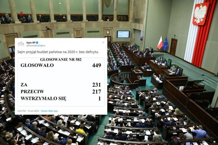 Sejm / autor: PAP/Rafał Guz; Twitter/Sejm RP