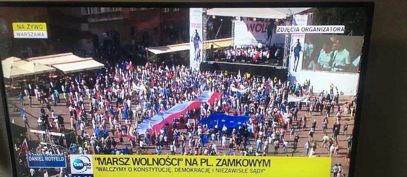 Marsz Wolności / autor: Twitter
