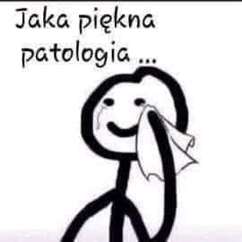 Może być zdjęciem przedstawiającym tekst „Jaka piękna patologia...”