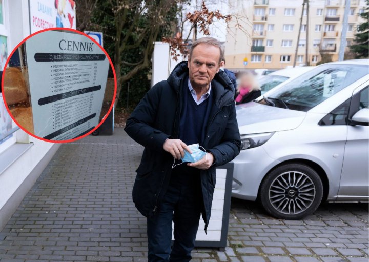 To nie fotomontaż. Zobaczyliśmy cenę chleba na bazarku koło domu Tuska