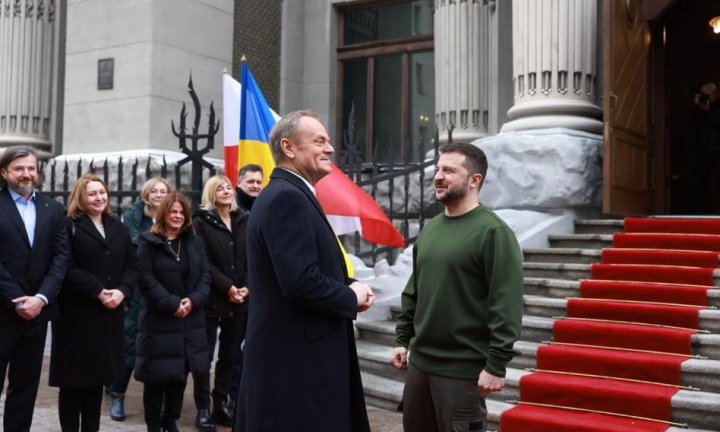 Tusk w Kijowie. &quot;Polska pomoże Ukrainie w przystąpieniu do Unii Europejskiej&quot;