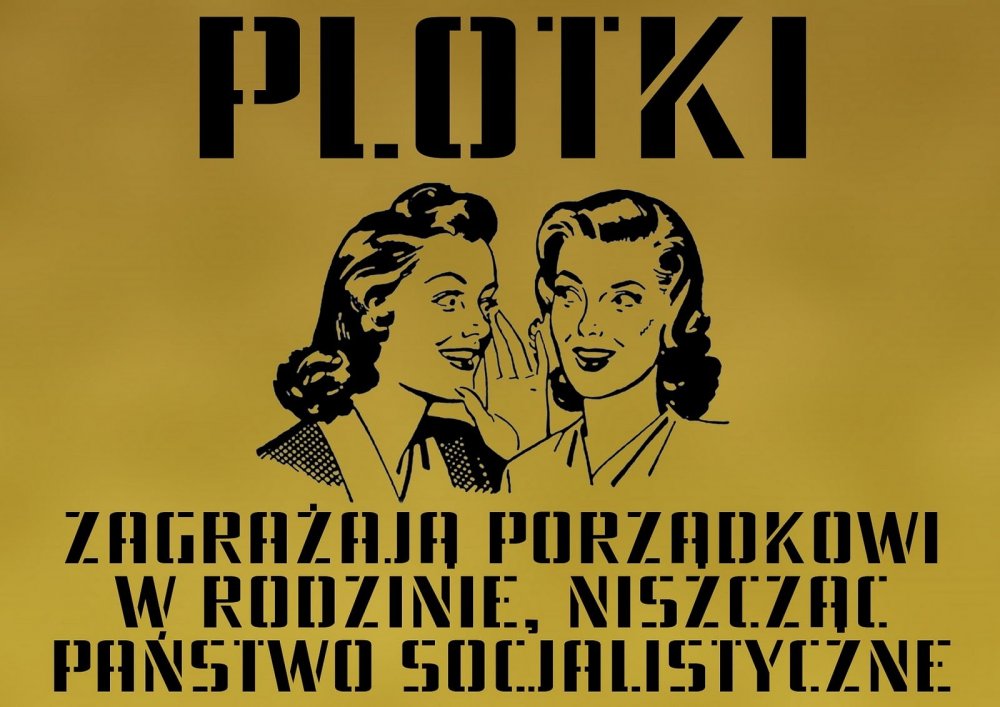 Znalezione obrazy dla zapytania plakaty za komuny