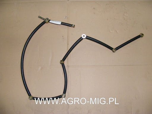 Przewód przelew kpl C-385 6-cyl - Agro-Mig Turek