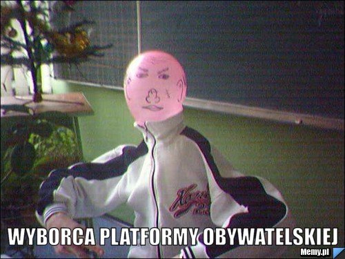 wyborca platformy obywatelskiej - Memy.pl