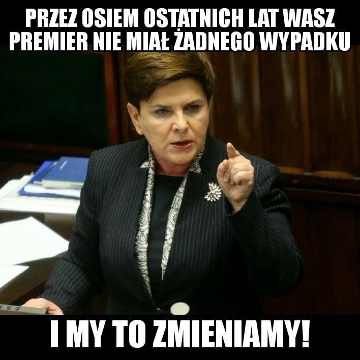 Obraz może zawierać: 1 osoba, mem i tekst