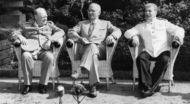 Poczdam 1945. Stalin, Truman i Churchill dzielą Europę - Historia -  polskieradio.pl