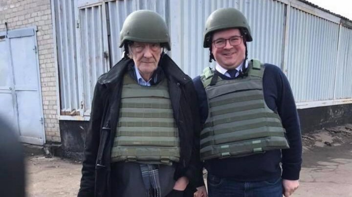 Ryszard Terlecki na Ukrainie. Internauci się śmieją