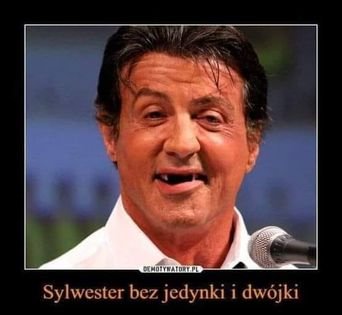 Może być zdjęciem przedstawiającym 1 osoba i tekst „DEMOTYWATORY.PL Sylwester bez jedynki i dwójki”