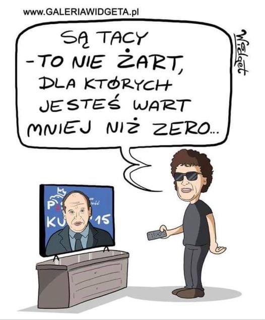 Może być komiksem przedstawiającym 2 osoby i tekst