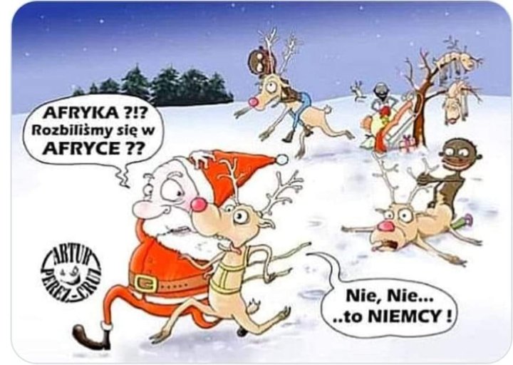 Może być zdjęciem przedstawiającym tekst „AFRYKA ?!? Rozbilišmy się w AFRYCE ?? Nie, Nie... ..to NIEMCY”