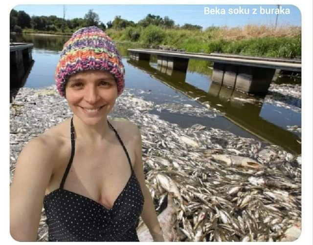 Może być zdjęciem przedstawiającym 1 osoba, wędkarstwo i tekst