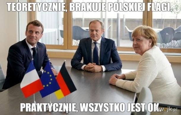 Znalezione obrazy dla zapytania: merkel i tusk memy