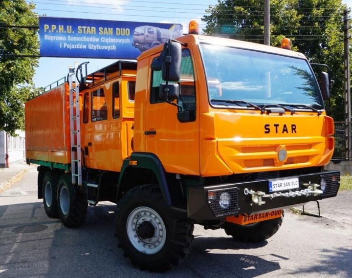 STAR MAN 266 M 6X6 BRYGADOWY 8 osobowy BRYGADÓWKA - Opinie i ceny na  Ceneo.pl