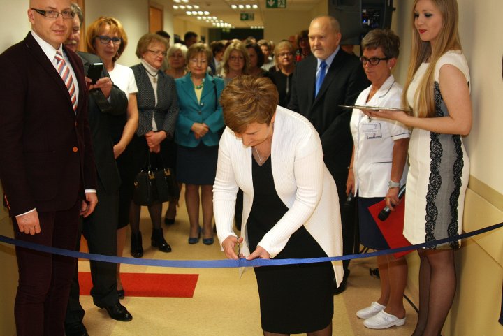 Inauguracja otwarcia zmodernizowanej części Przych... - SZPZLO  Warszawa-Ochota