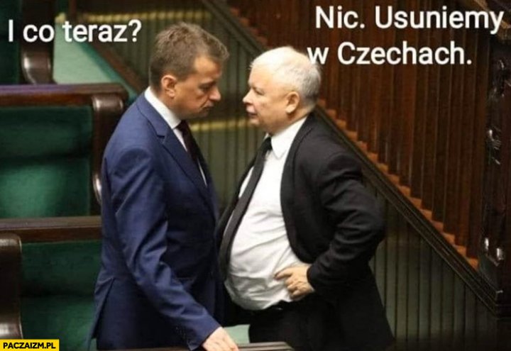 Kaczyński w ciąży i co teraz? Nic, usuniemy w Czechach