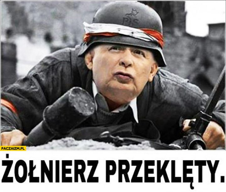 Kaczyński żołnierz przeklęty
