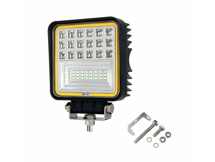 Lampa robocza led panel halogen 126w 12v 24v cree - PrzydaSie.pl -  przydatne dla Ciebie