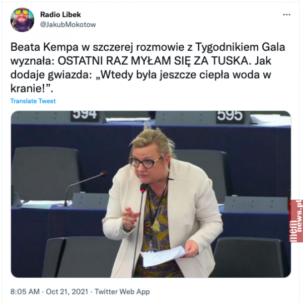 I komu ta ciepła woda w kranie przeszkadzała?