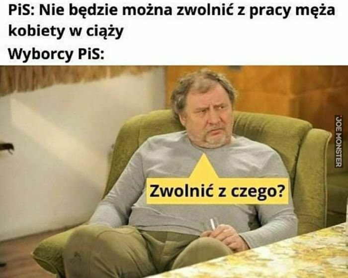 pis nie będzie można zwolnić z pracy męża kobiety w ciąży