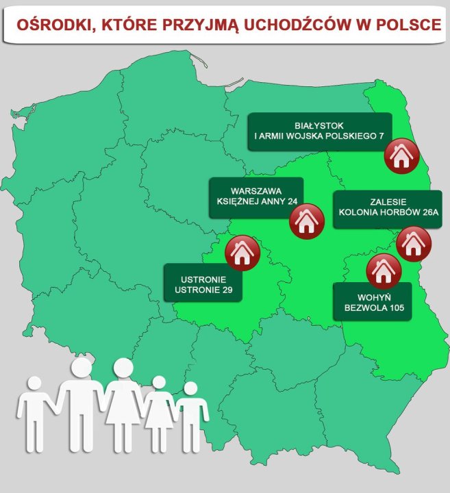 Gdzie zamieszkają uchodźcy w Polsce? Mamy mapę - o2