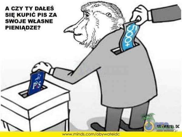 Oaza Memów - A czy TY DAŁES SIĘ KUPIC PIS ZA...