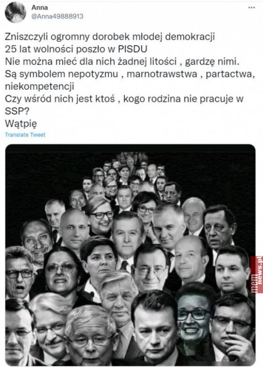 PiS to symbol nepotyzmu, marnotrawstwa  partactwa, niekompetencji