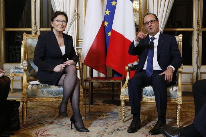 Ewa Kopacz rozmawiała o pakiecie klimatycznym z prezydentem Francji. <br>
