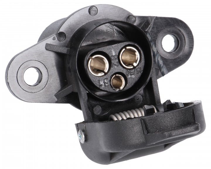 gniazdo 3-pinowe żeńskie do ciągnika, koparki, ładowarki COBO | Sklep  Eszyby.pl