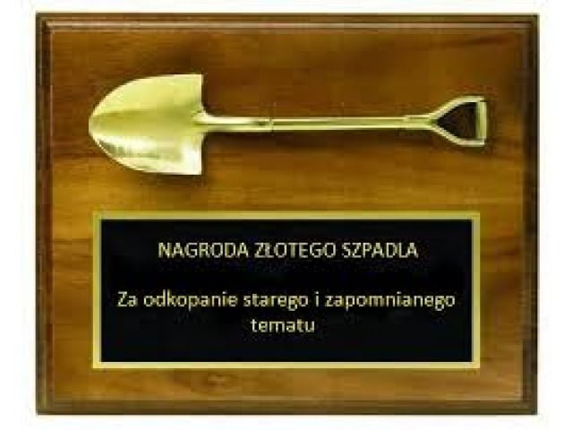 Złoty szpadel - Towarzyskie - Hyde Park - Forum Odkrywcy