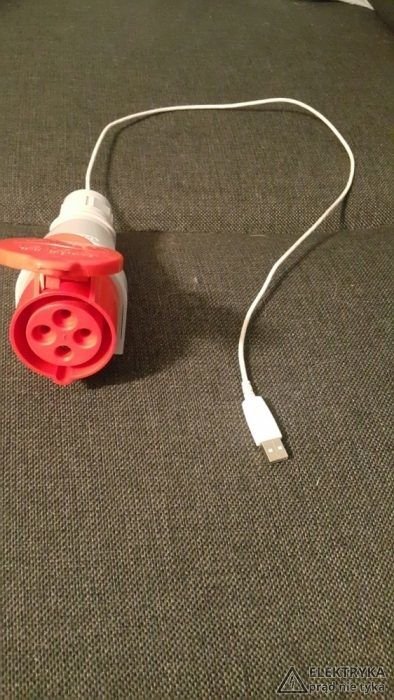 OLX: Przejściówka USB na 380V