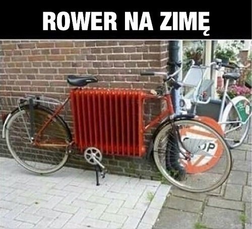 ROWER Z OGRZEWANIEM - Śmeszne obrazki i zdjecia na jaja - jajamioasfalt.pl
