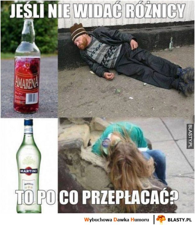 Skoro nie widać różnicy to po co przepłacać