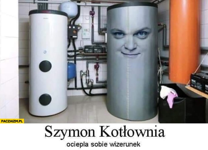 Szymon Kotłownia ociepla sobie wizerunek Hołownia
