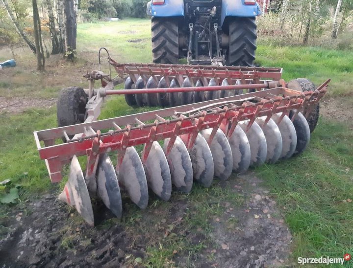 Talerzówka brona talerzowa lilla harrie 3m Podolszynka Plebańska