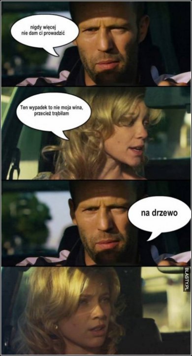 20+ memów - rozbity samochod najlepsze śmieszne memy i demotywatory  facebook - rozbity samochod