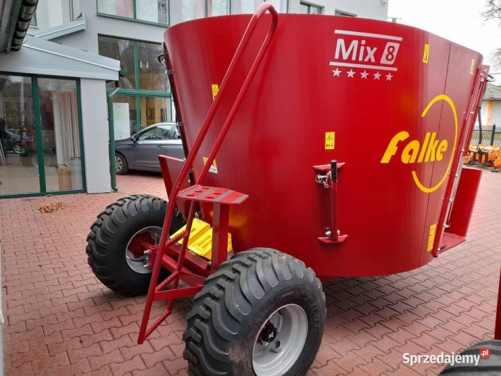 Wóz paszowy Paszo wóz FALKE MIX 8 Gwarancja 3 lata Koluszki - Sprzedajemy.pl