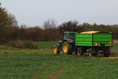 John Deere 6830P &Wielton 12t