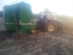 John Deere 3140 + JD 590