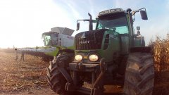 Claas Lexion 770 Terra Trac & Fendt 312 Vario TMS