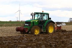 John Deere 6830P & Opall-Agri Jupiter 140