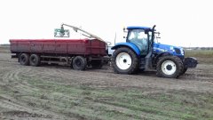 New Holland T6.175 + Przyczepa