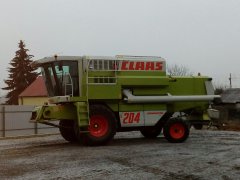 Claas mega 204