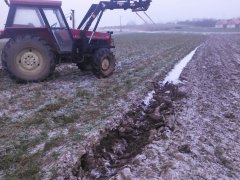 Ursus C-385 Turbo + Ładowacz czołowy Tur 