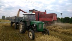 Ursus C-4011 & Welger FK 130 & Bizon